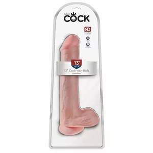 Dildo King Cock Silikona Miesa 13 collas