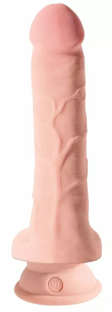 Dildo King Cock Silicone Black — 24.1 cm, Ø 4.8 cm Photo 3