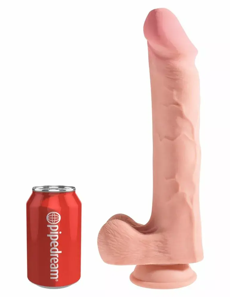 Фаллоимитатор King Cock Silicone Flesh 12" Photo 2