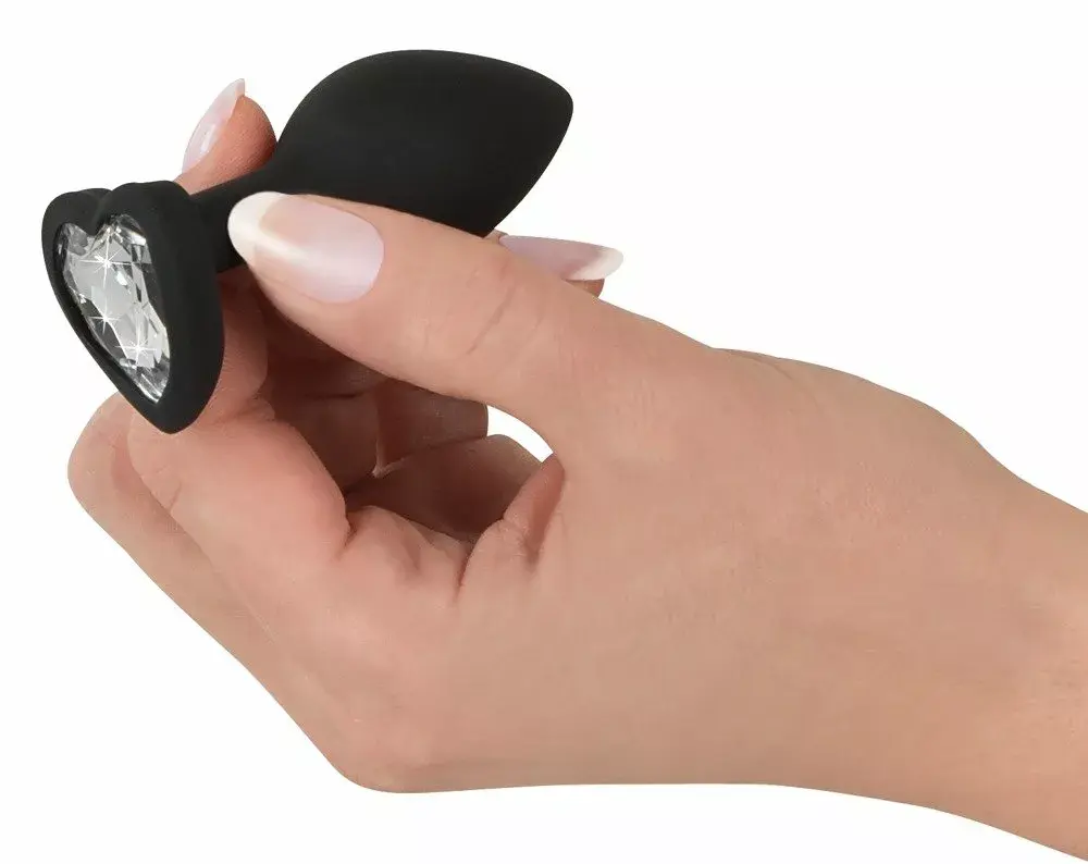 Анальная пробка you2toys Silicone Black, 7,3 см Photo 6