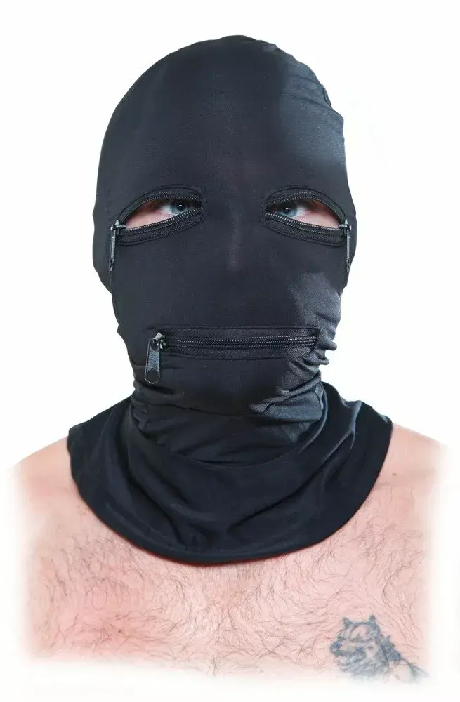 Pipedream Face Hood FFS Black — pilnsejas kapuce 05406170000 Photo 3