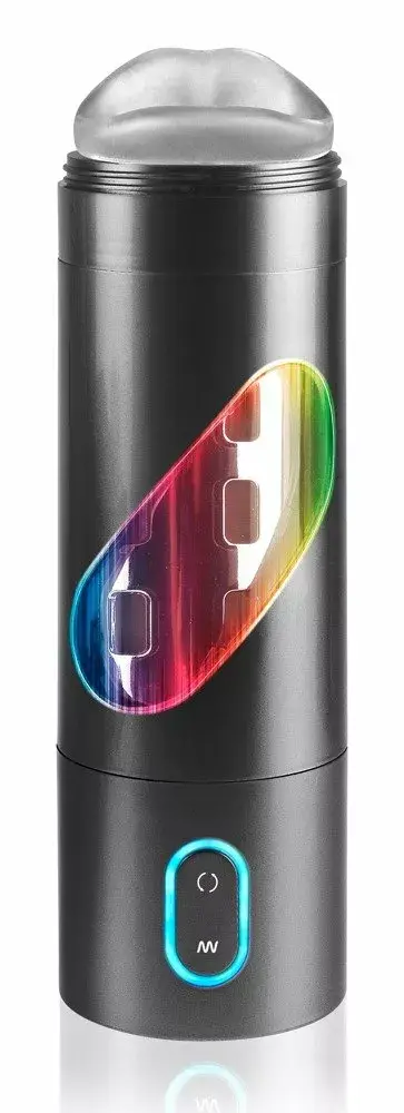 Masturbator Pipedream Silicone Black — 9 modes, USB Photo 2