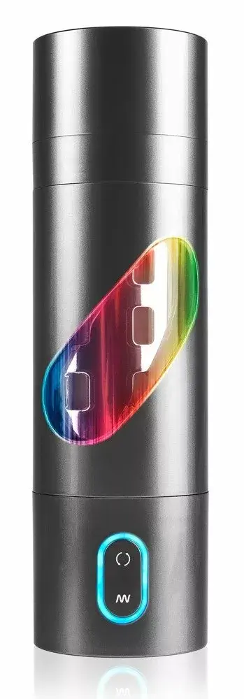 Masturbator Pipedream Silicone Black — 9 modes, USB Photo 3