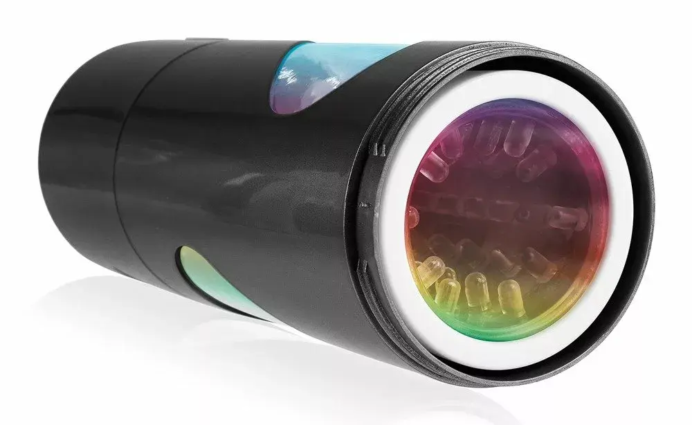 Masturbator Pipedream Silicone Black — 9 modes, USB Photo 4
