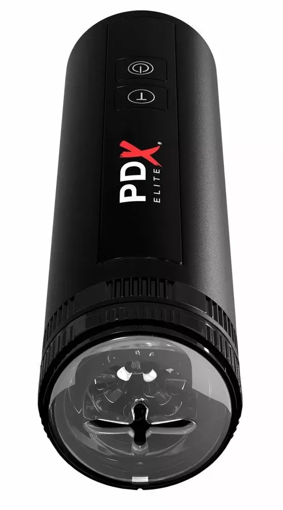 Pipedream Silicone Black Masturbator — automatic, 5 speeds Photo 2
