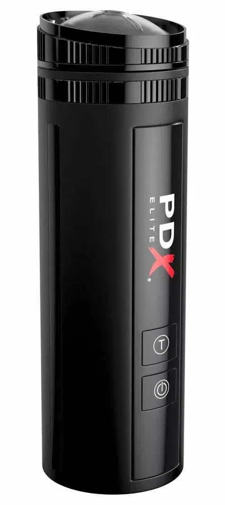 Pipedream Silicone Black Masturbator — automatic, 5 speeds Photo 4