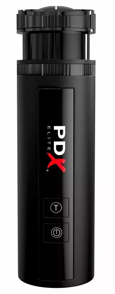 Pipedream Silicone Black Masturbator — automatic, 5 speeds Photo 5