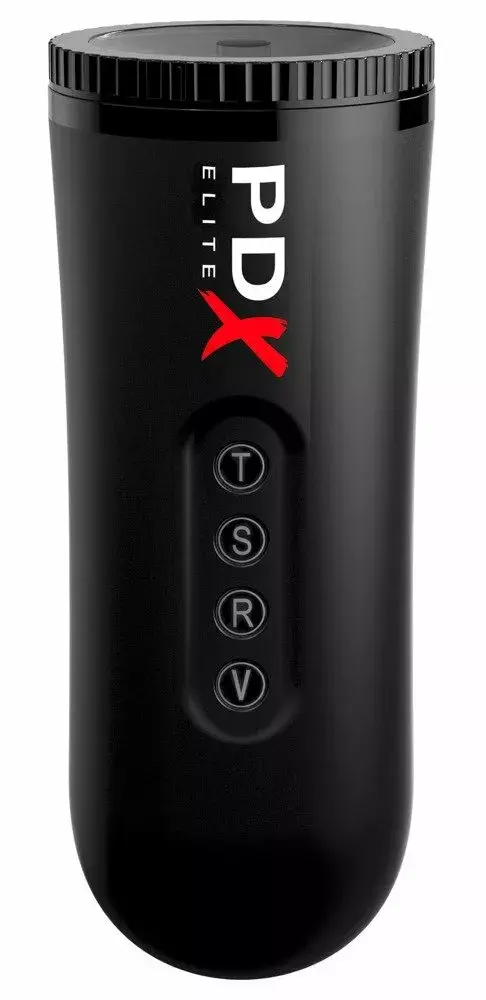Pipedream Silicone Black мастурбатор — автоматический оральный симулятор Photo 3