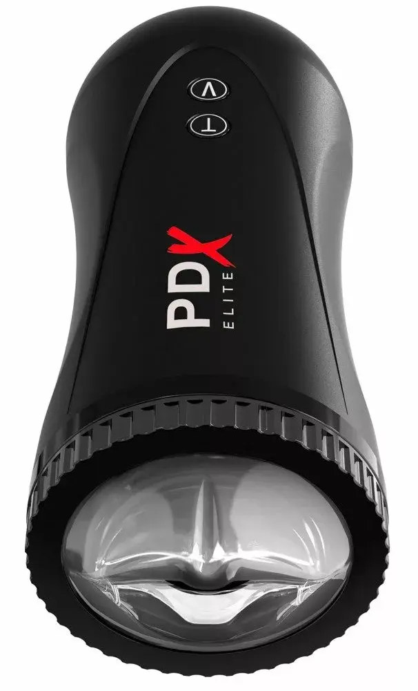 Masturbator Pipedream Silicone Black — automatic blowjob Photo 2