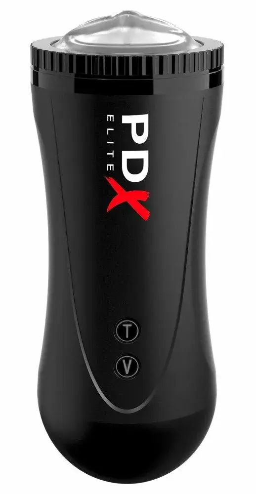 Masturbator Pipedream Silicone Black — automatic blowjob Photo 3