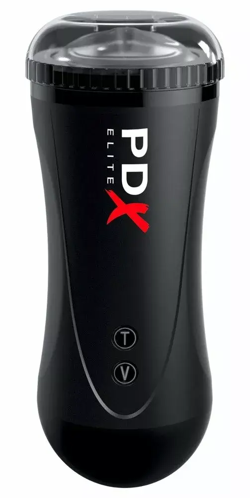 Masturbator Pipedream Silicone Black — automatic blowjob Photo 4