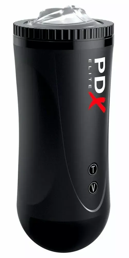 Masturbator Pipedream Silicone Black — automatic blowjob Photo 5