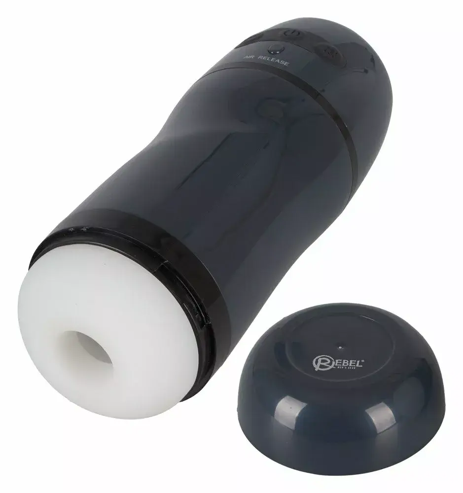 Мастурбатор Rebel Silicone Black Photo 2