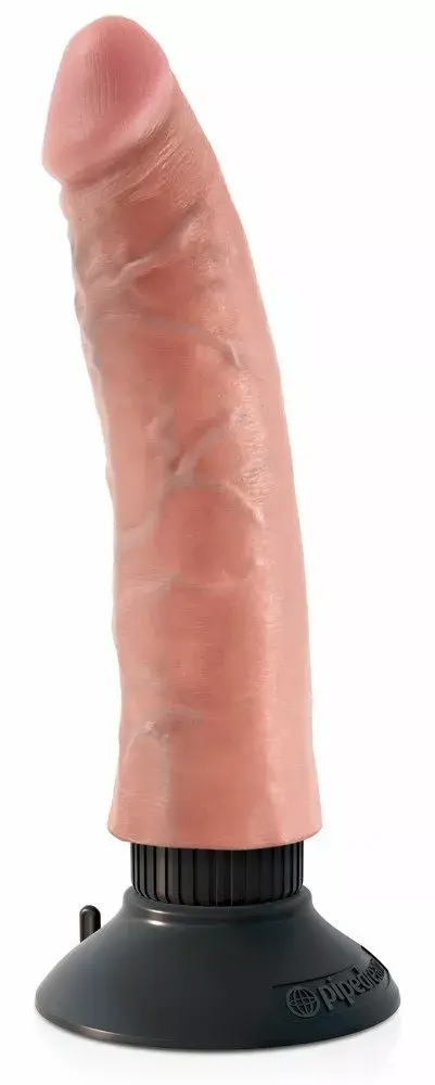 Вибратор King Cock Silicone Light 7 inch Photo 2