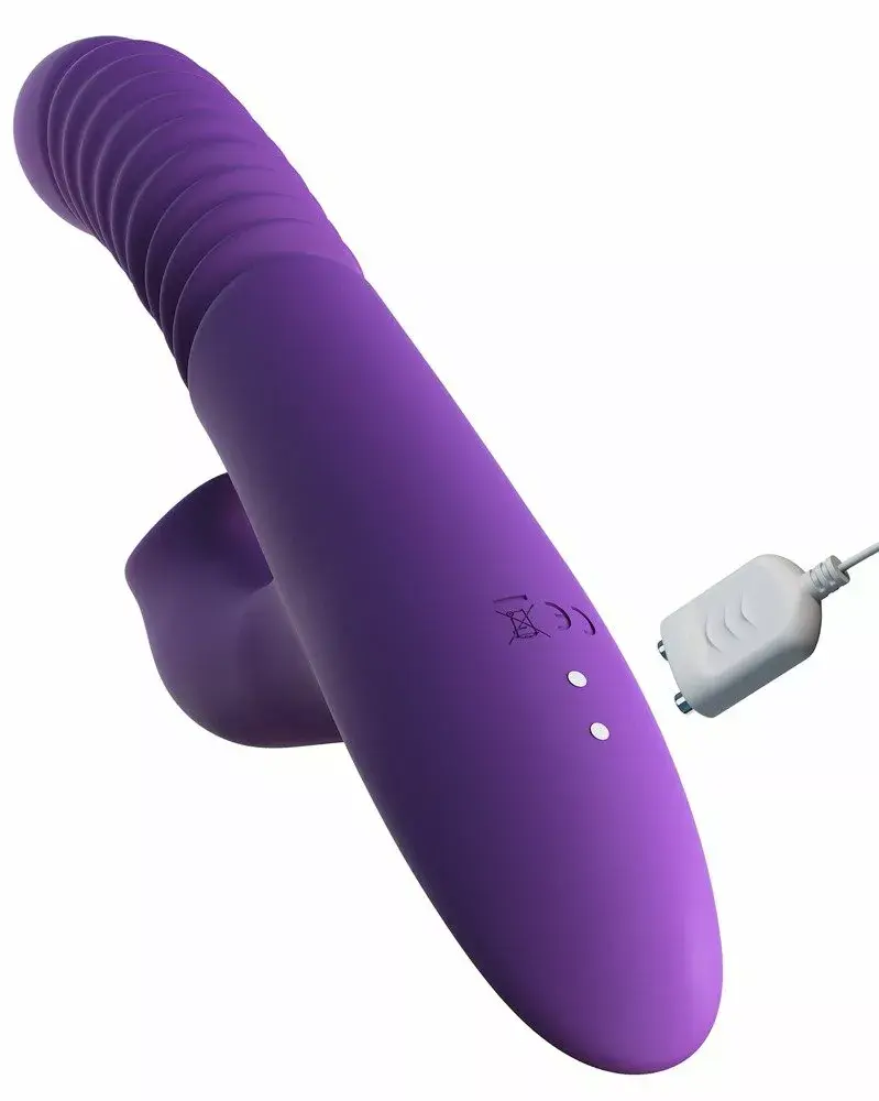 Rabbit-вибратор fantasy for her FFH U. T. Silicone Purple Photo 5