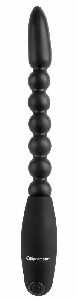 Anal beads analfantasy AFC Flexa-Pleaser Silicone Black Photo 2