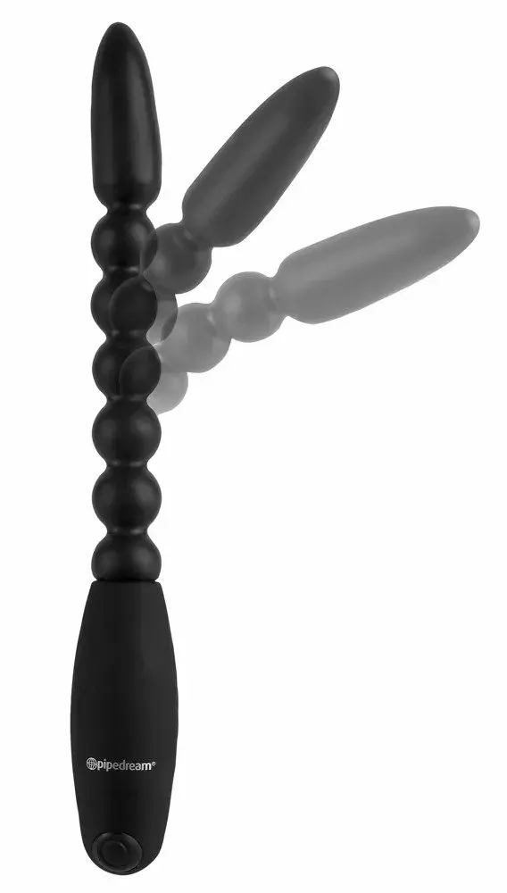 Anal beads analfantasy AFC Flexa-Pleaser Silicone Black Photo 3