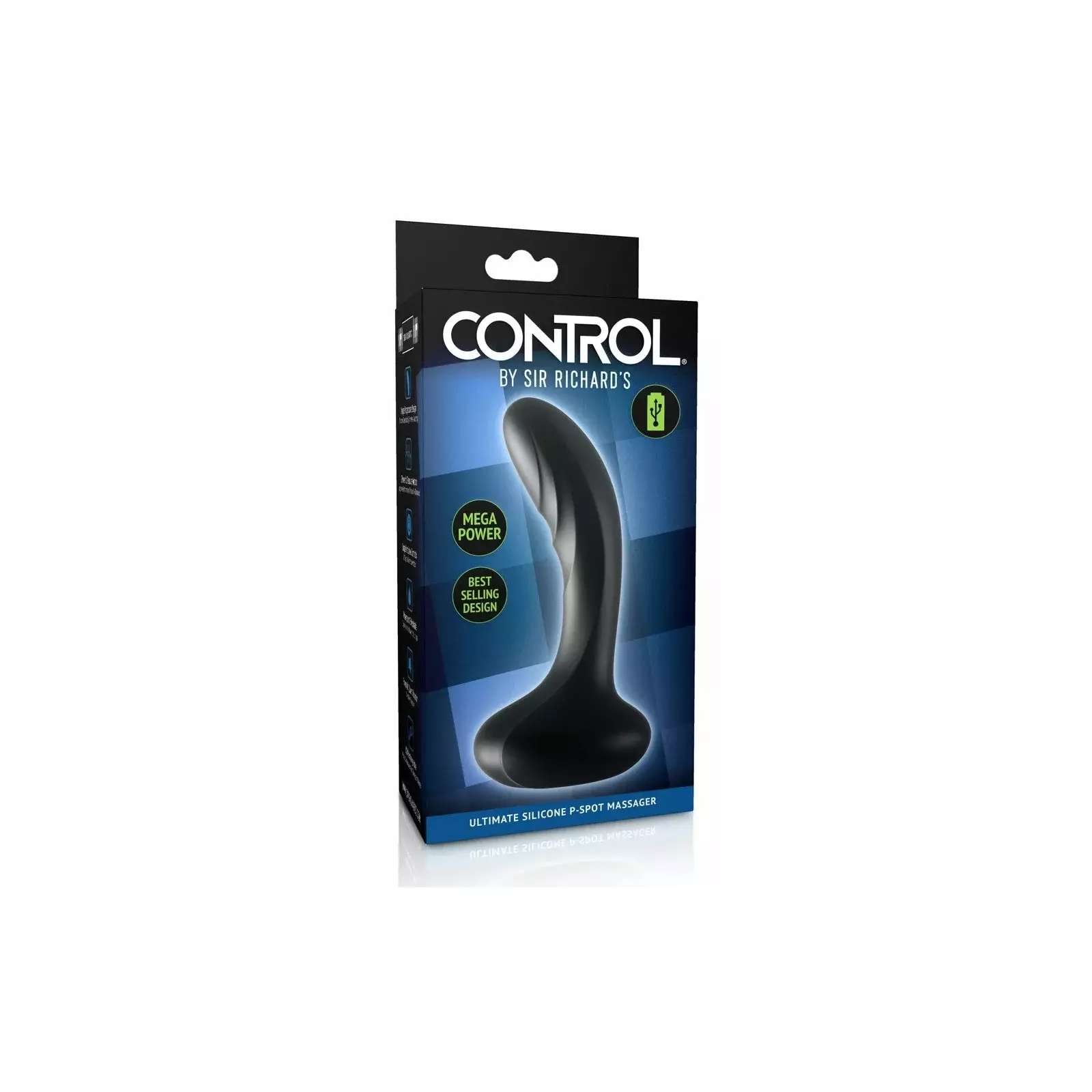 Prostatas masieris Sir Richard's Ultimate Silicone P-Spot M Photo 1