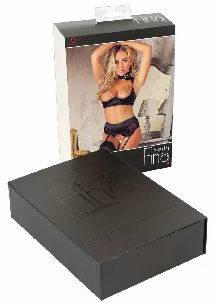 Abierta Fina Shelf Bra Set 80B/M комплект Photo 10