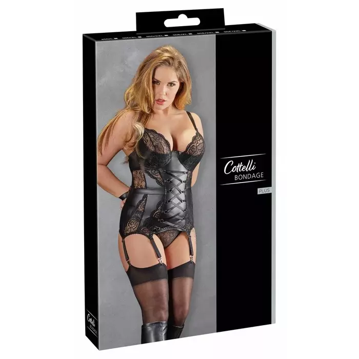 Korsets Cottelli Collection 90E/XL Basque Bondage Photo 1