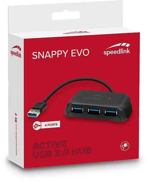 USB хаб SPEEDLINK SL-140106-BK Photo 4
