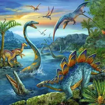 Ravensburger Dinosaur Fascination — 49 gab. puzle Photo 2