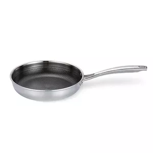 Gourmet frying pan Maestro MR-1224-24, 24 cm, non-stick, stainless steel inner coating, max 260°C, black