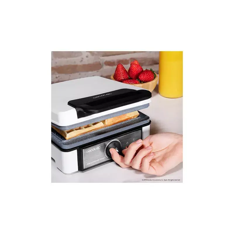 Waffle Maker Cecotec Fun Gofrestone Double Photo 4