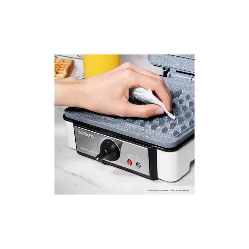 Waffle Maker Cecotec Fun Gofrestone Double Photo 5