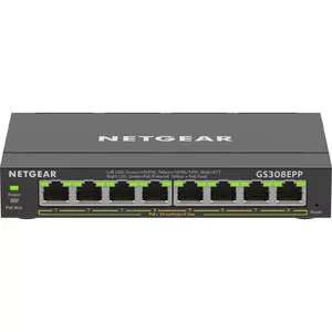 NETGEAR 8-Port Gigabit Ethernet PoE+ Switch (GS308EPP)