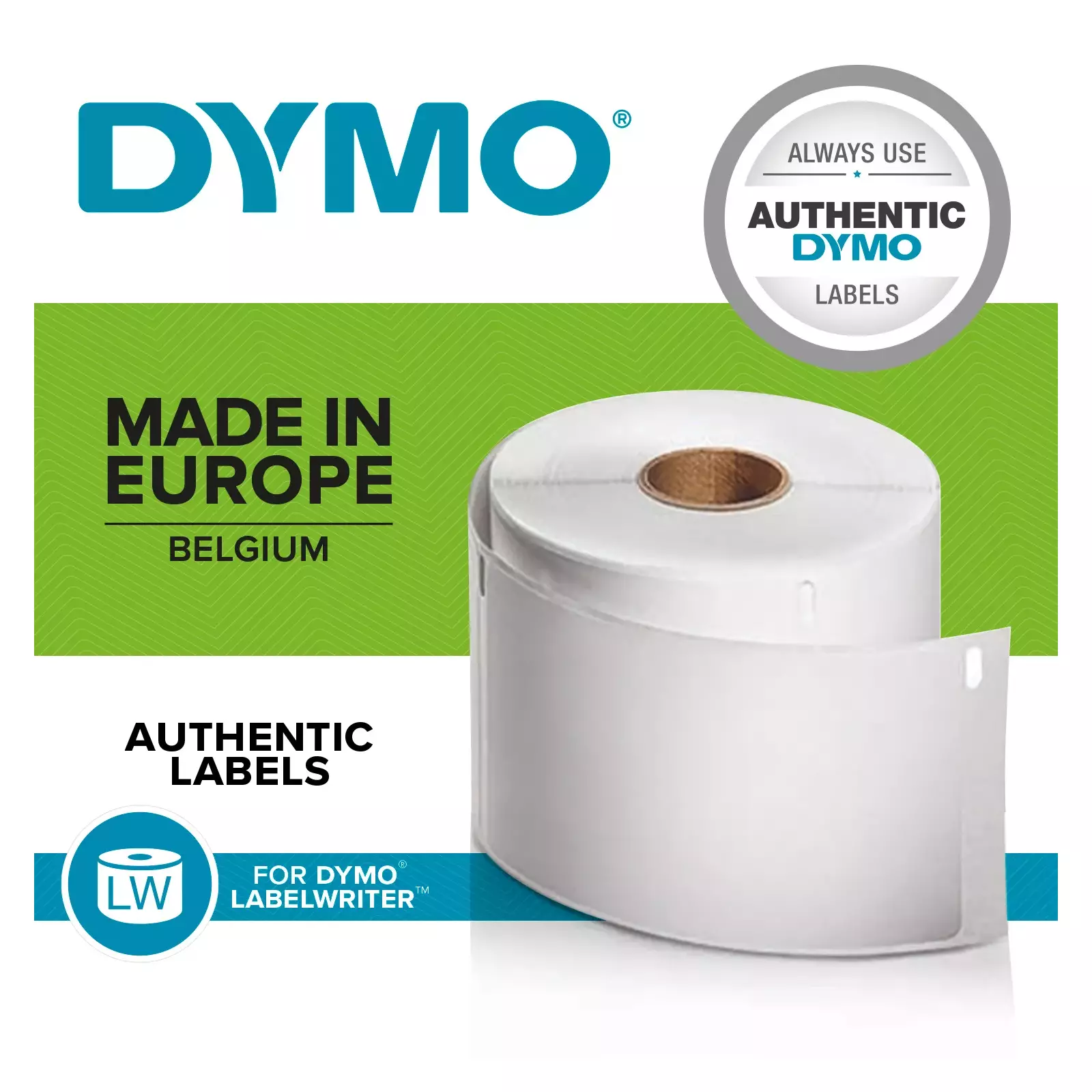 DYMO LW Coloured Shipping/Name Badge 2133399, Stickers