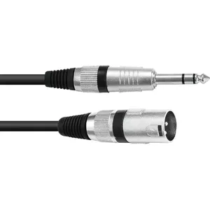 Адаптерный кабель Omnitronic 30225196 — 1x XLR (папа) в 1x 6.3 мм джек, длина 2 м