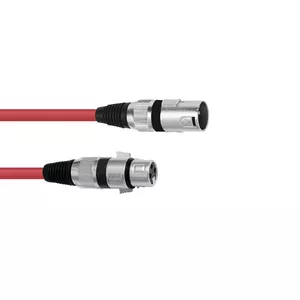 Omnitronic 30220903 audio cable 3 m XLR (3-pin) Red