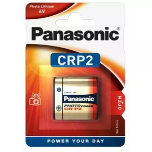 Батарейка Panasonic CRP2 223 6В литиевая — 1 шт., первичная энергоячейка