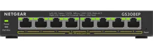 Managed Switch NETGEAR GS308EP 8-Port Gigabit PoE+