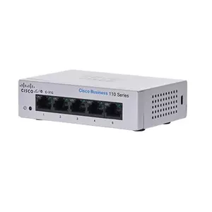 Cisco CBS110 Nepārvaldīts L2 Gigabit Ethernet (10/100/1000) 1U Pelēks