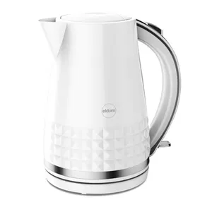 Electric kettle Eldom 1.7 L 2150 W White, cordless with 360° base