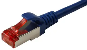 Patch cable Cat.6 SF/UTP 500MHz 0.5 m blue — brackton CAT-626-0050.U