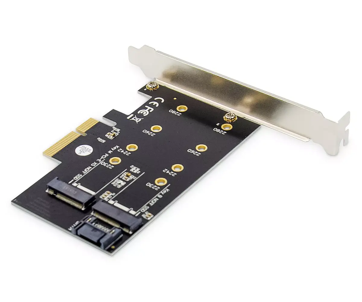 Add-On Card Digitus M.2 NGFF NVMe SSD PCI Express 3.0 x4 Photo 3