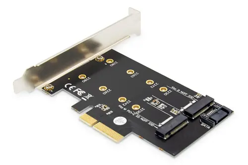 Digitus M.2 NGFF / NVMe SSD PCI Express 3.0 (x4) карта расширения Photo 4
