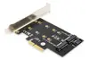 Digitus M.2 NGFF / NVMe SSD PCI Express 3.0 (x4) карта расширения Photo 4