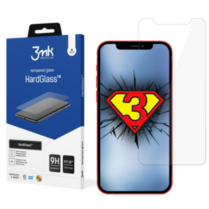 3MK HardGlass For iPhone 12/12 Pro, Transparent