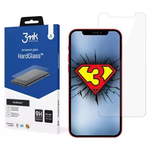 Защитное закалённое стекло 3MK HardGlass для Apple iPhone 12 / 12 Pro (HardGlass iPhone 12/12 Pro)