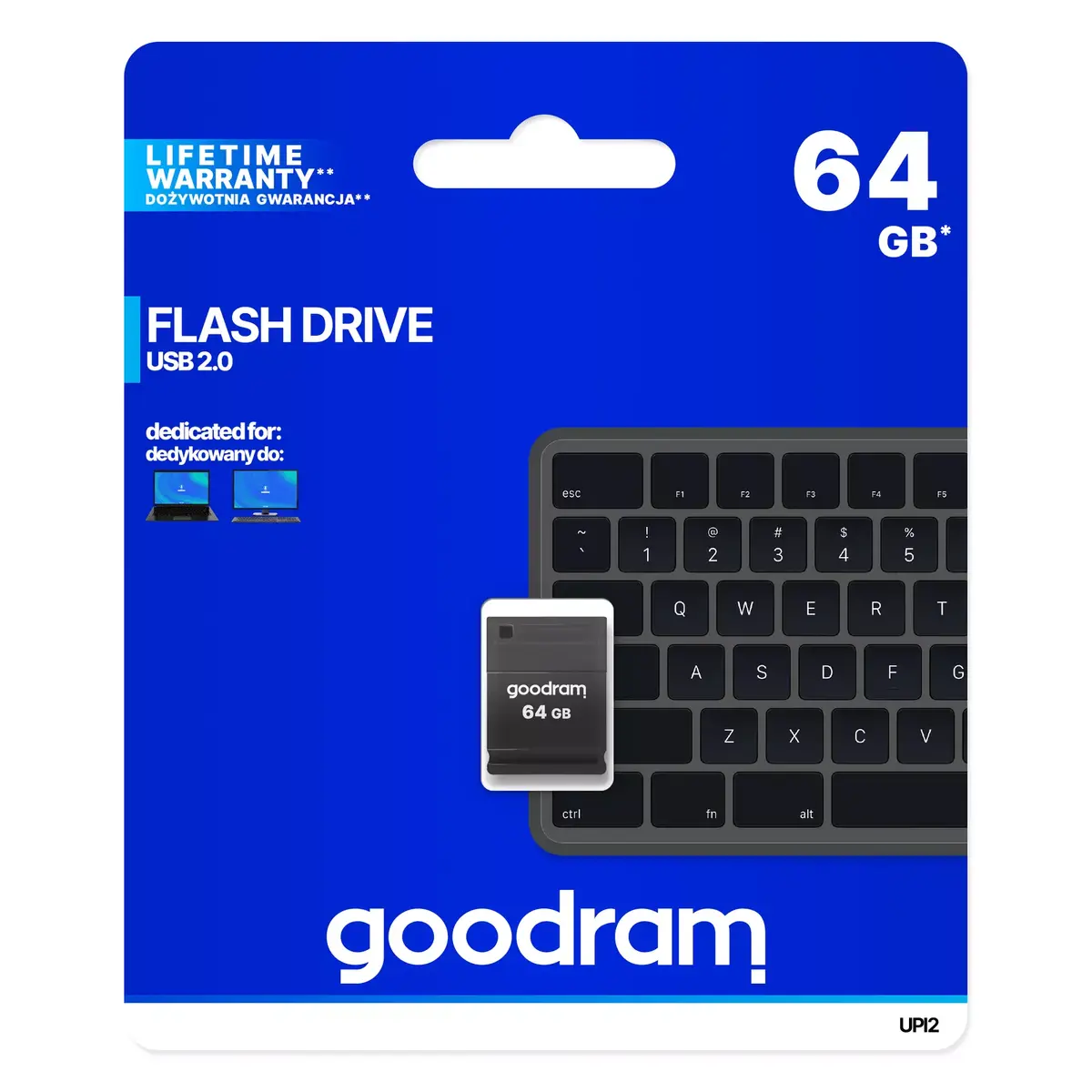 GOODRAM UPI2 64GB USB Type-A 2.0 флеш-накопитель Photo 4