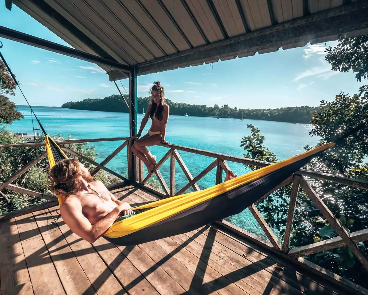 Подвесной гамак AMAZONAS Adventure Hammock AZ-1030413 Photo 7