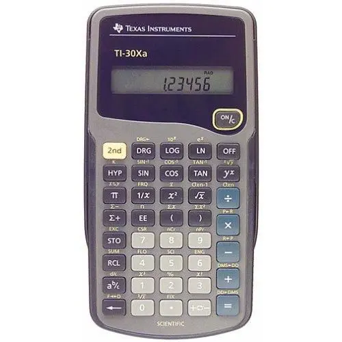 Scientific Calculator Texas Instruments TI-30XA Photo 2