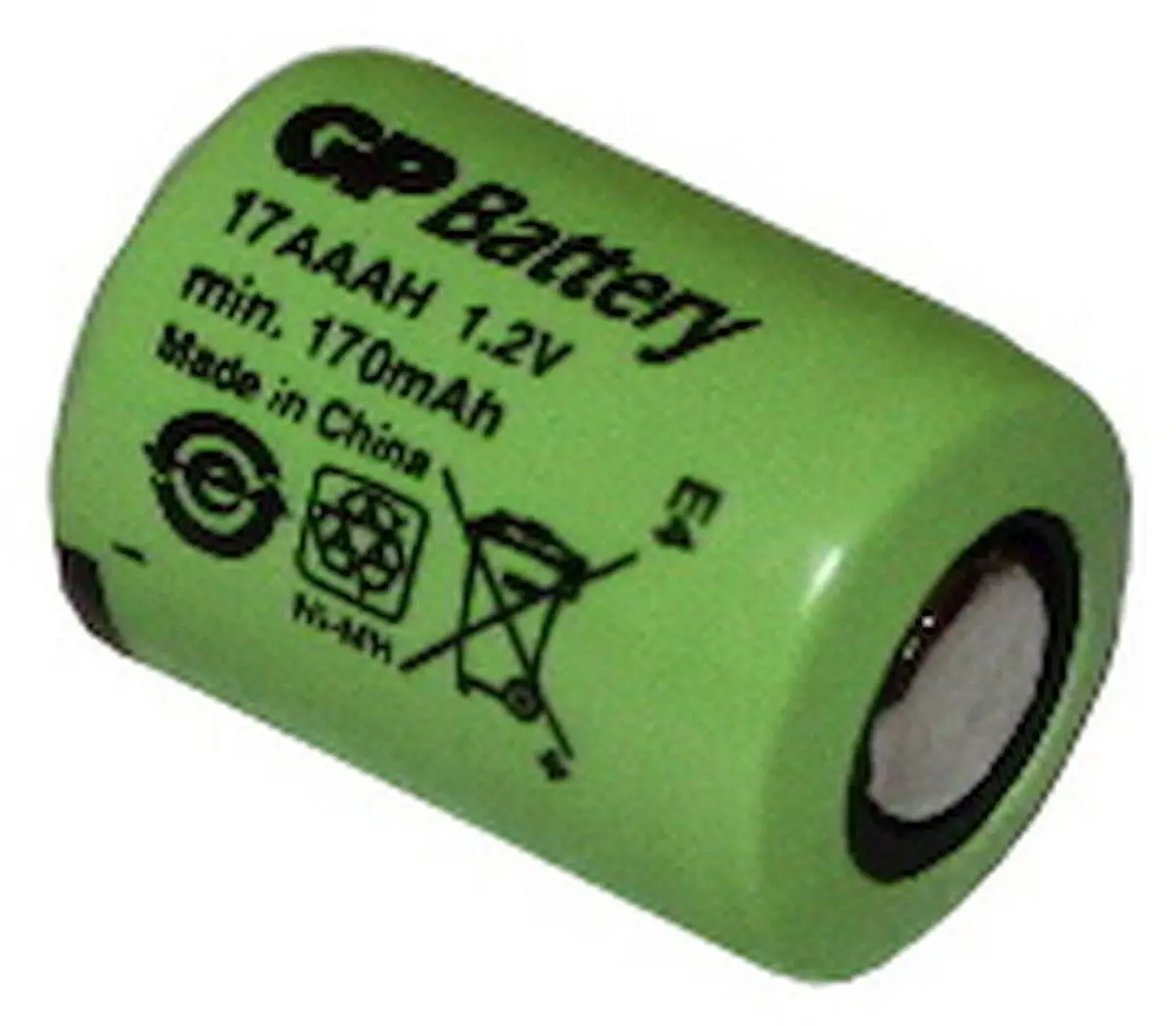 GP NiMH uzlādējams akumulators 1/3 AAA 1,2 V 170 mAh Photo 2