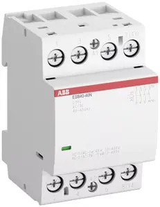 ABB ESB40-40N-06 instalācijas kontaktors, 40A, 4NO, 230V AC