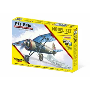 Plastic Model Set Mirage P.11C 1:72 Scale Model Kit - Mirage
