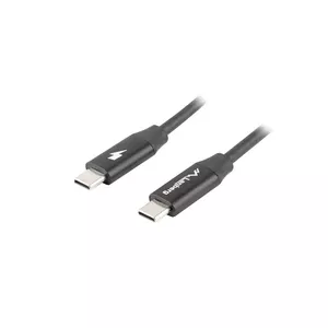 Lanberg CA-CMCM-40CU-0010-BK USB kabelis 1 m USB 2.0 USB C Melns